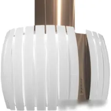 Кухонная вытяжка Falmec Prestige Design+ Island 75 800 м3/ч (белый)