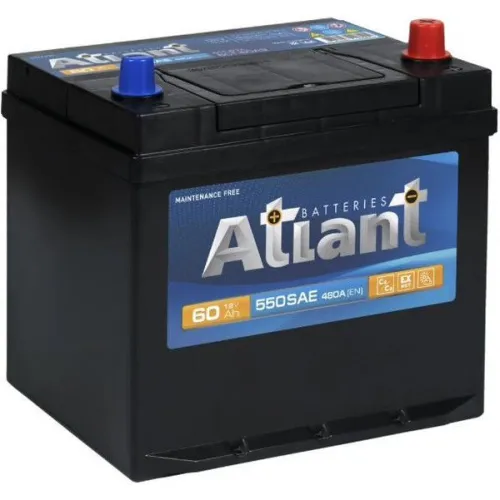 Автомобильный аккумулятор Atlant Blue Asia R+ (60 А·ч)