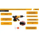 Эксцентриковая шлифмашина Deko PDK-1200 085-1064