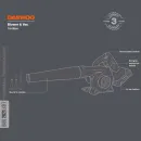 Ручная воздуходувка Daewoo Power DABL 2821Li Set (с 1-им АКБ)