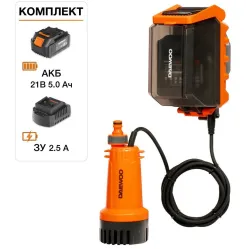 Дренажный насос Daewoo Power DHP 2021Li Set (с 1-им АКБ)