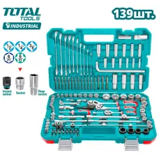 Универсальный набор инструментов Total THKTHP21396 (139 предметов)