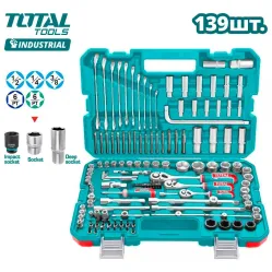 Универсальный набор инструментов Total THKTHP21396 (139 предметов)