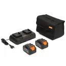 Скарификатор-аэратор Daewoo Power DSC 3842Li Set (с 2-мя АКБ)