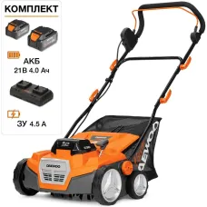 Скарификатор-аэратор Daewoo Power DSC 3842Li Set (с 2-мя АКБ)
