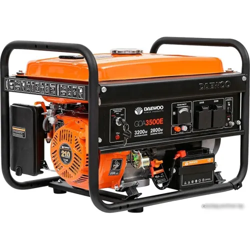 Бензиновый генератор Daewoo Power GDA 3500E