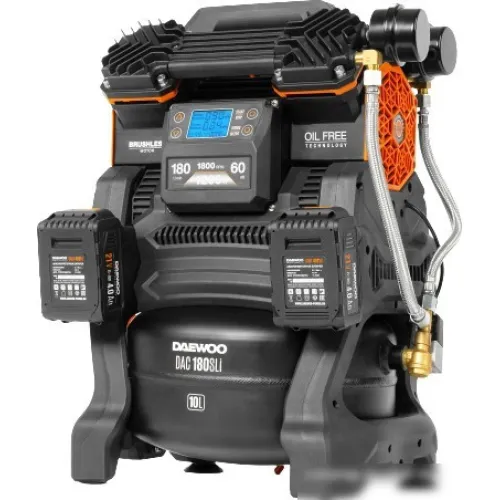 Компрессор Daewoo Power DAC 180S Li (с 2-мя АКБ)